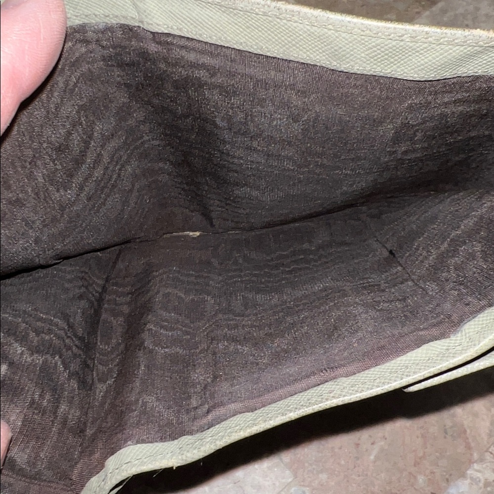 Prada olive Leather Wallet. Lots of life left 
GUC. Leather is in good shape - Picture 9 of 12